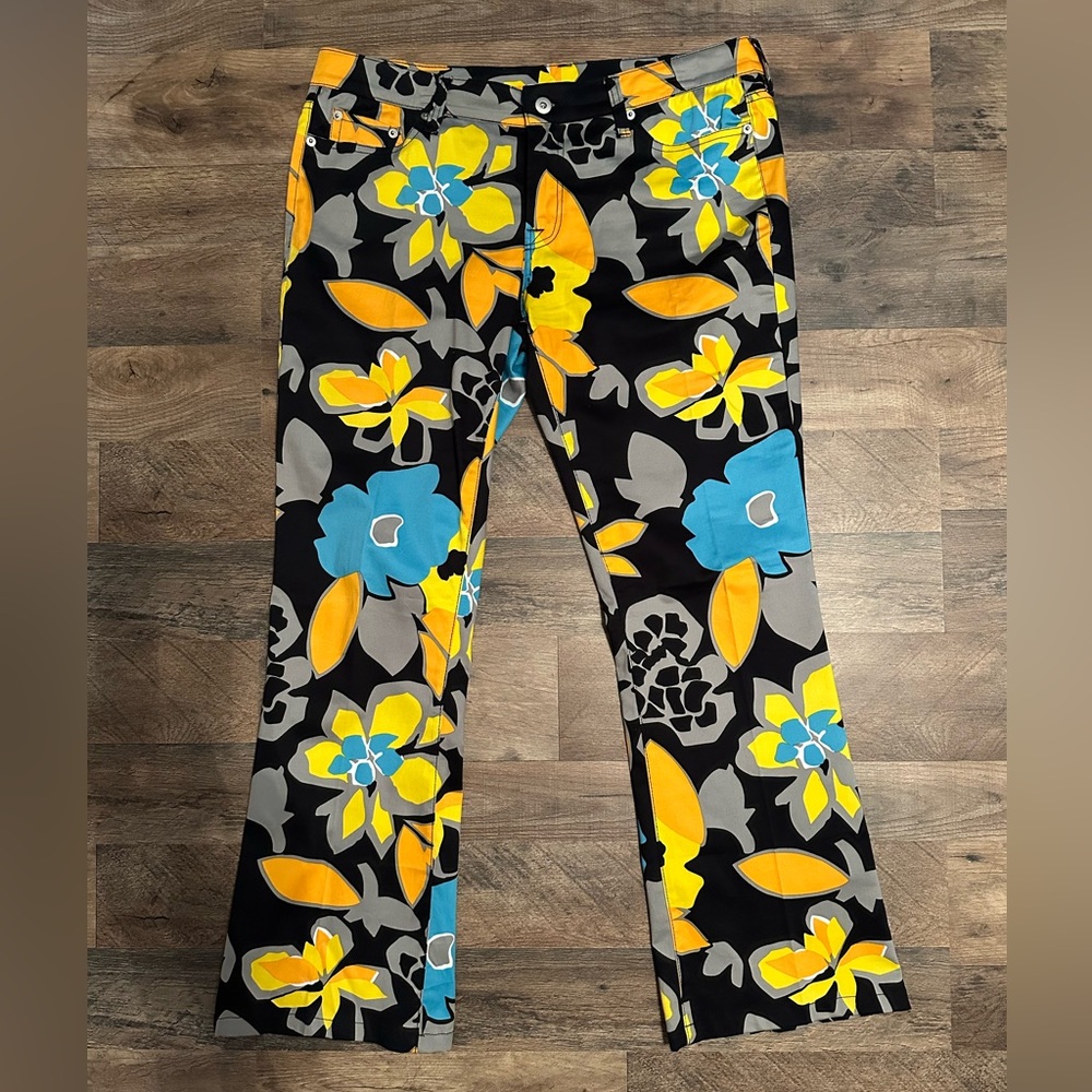 🌼WOMENS LOUDMOUTH BOOT CUT FLARE SIZE 10x29 GOLF PANTS🌸